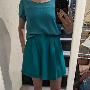 Monochrome jade skirt jcrew + t